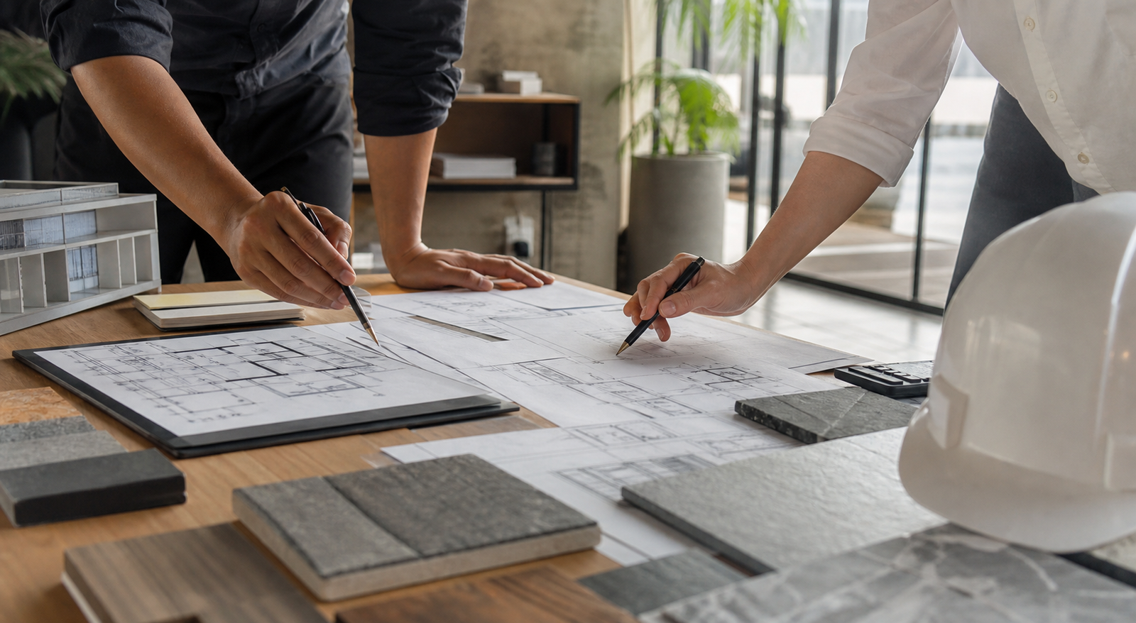 Infrastructure engineer and construction drawings